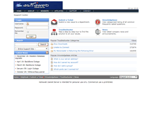 Tablet Screenshot of helpdesk.astraweb.com
